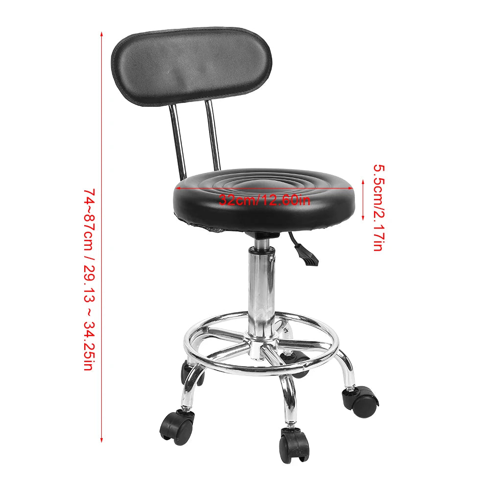 Barber Chair Hairdressing Chair Massage Chair Adjustable Salon Hairdressing Styling Chair Barber Massage Beauty Tattoo Studio