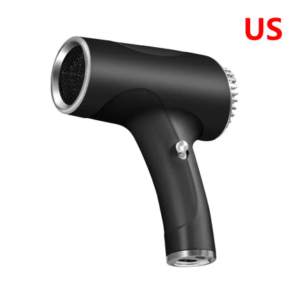 Portable Hair Dryer 2600mah Cordless Lonic Hair Dryer 40/500W USB Rechargeable Powerful 2 Gears for Travel Home Dormitory