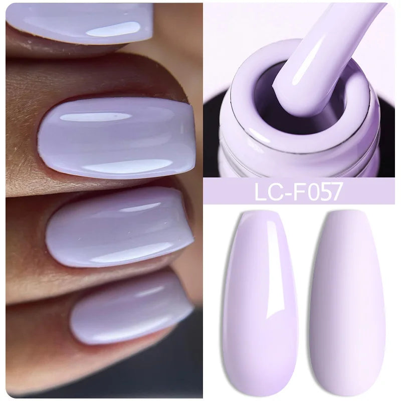 LILYCUTE 7ML Reflective Glitter Gel Nail Polish Bright Sparkling Silver Color Semi-permanent Soak Off Nail Art UV Gel Varnishes