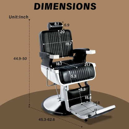 Heavy Duty Barber Chair Hydraulic Salon Chair Hair Salon Chairs for Hair Stylist for Salon Chairs Tattoo Chair Beauty Equipment