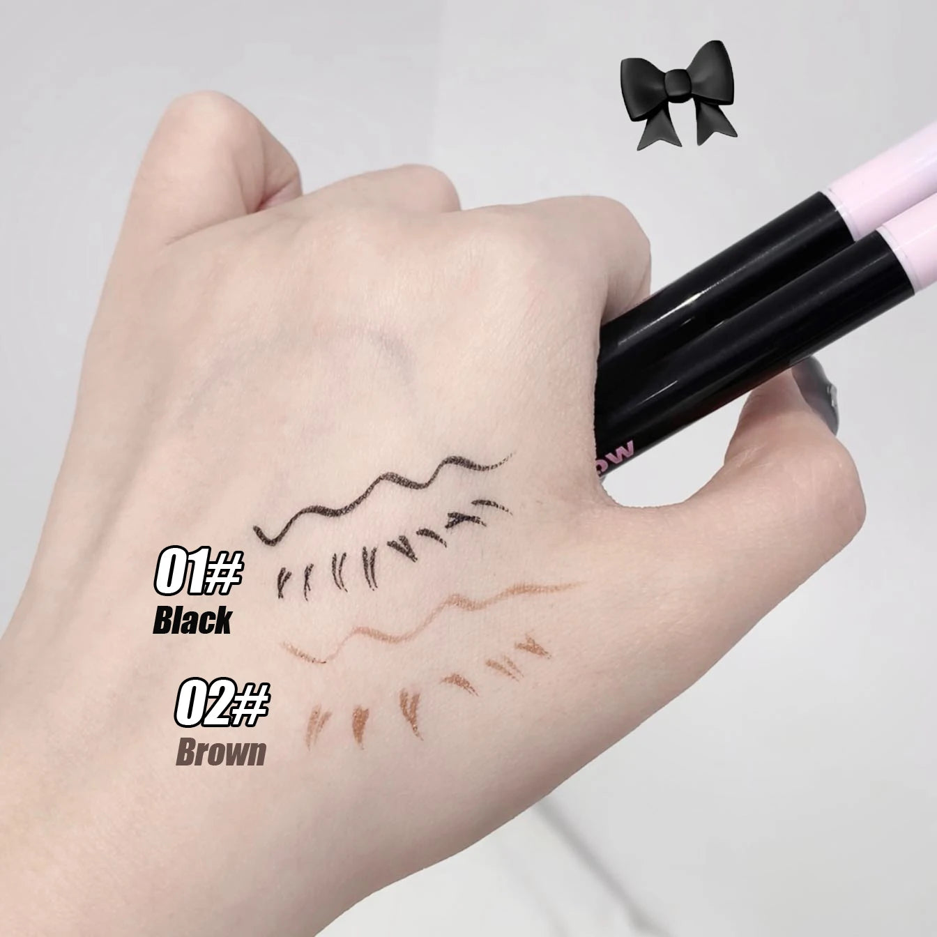 0.05mm Eyeliner Liquid Pen Matte Smooth Quick Dry Waterproof Ultra-thin Eyeliner Lower Eyelash Pen Non Smudging Korean Makeup