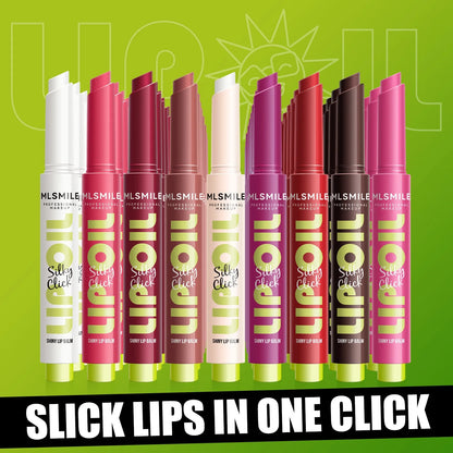 9 colors women's waterproof lipstick long-lasting easy to color moisturizing lip gloss press lipstick glossy lip balm makeup