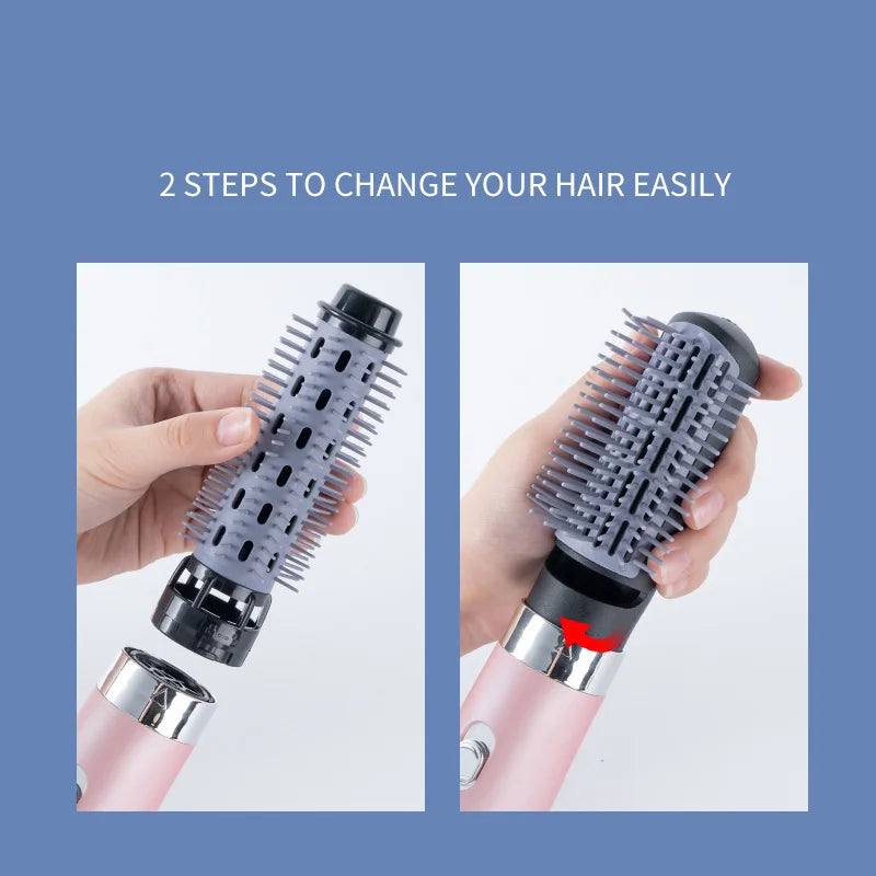 Xiaomi 3IN1 Hair Dryer Hair Styling Tool Hair Blow Dryer Curling Comb Brush Volumizer Straightener Hair Dryer Electric Ion Dryer