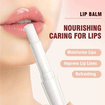 8 colors waterproof double-ended lip gloss moisturizing hydrating non-stick cup not easy to fade long-lasting matte lip gloss