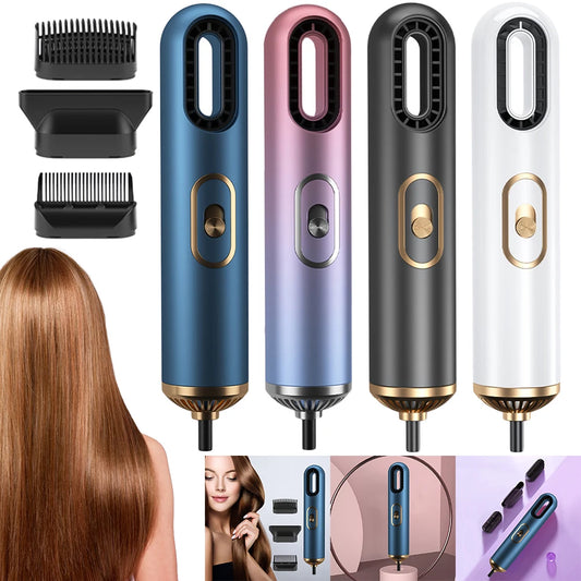 Mini Hair Dryer Anion Blow Dryer Multifunction Hair Drying Machine 3 Gear Auto Off Personal Care Appliances