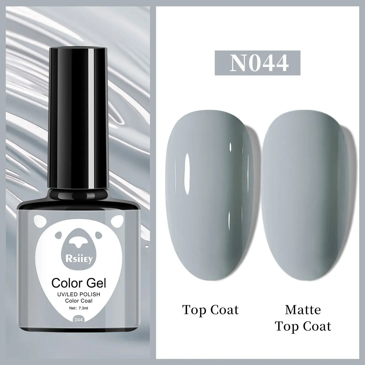 7.3ml Professional Black White Nail Gel Polish Super-Smoth Black&White Gel Nail Polish Semi-Permanent White Black Nail UV Gel