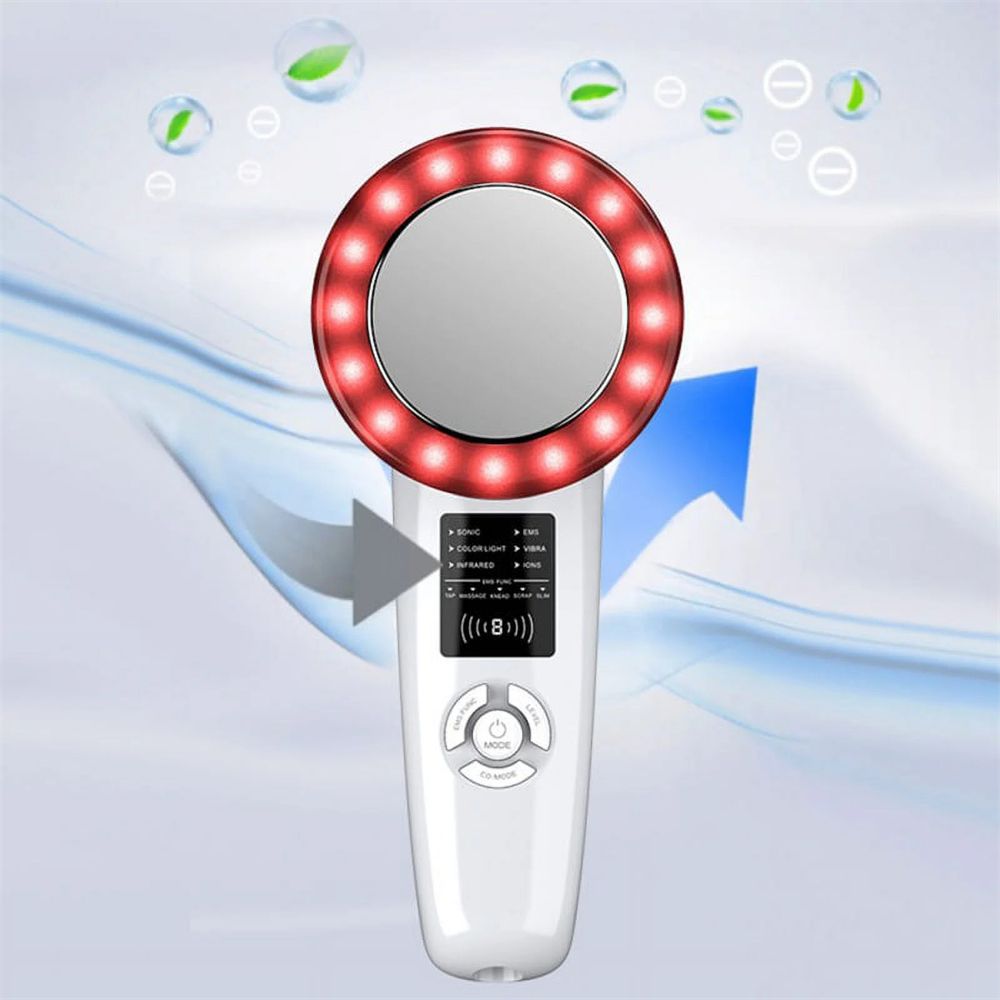 6 in 1 Body Slimming Device, LED High-Frequency Facial Skin Care Machine